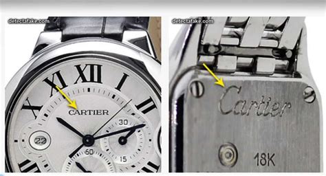 fake diamond cartier watch|how to authenticate cartier watch.